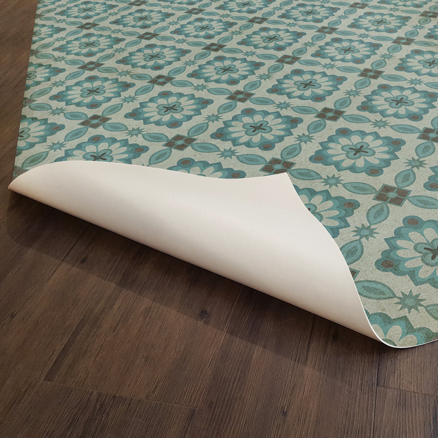 Vintage Vinyl Rug - Bookbinder - Purdie