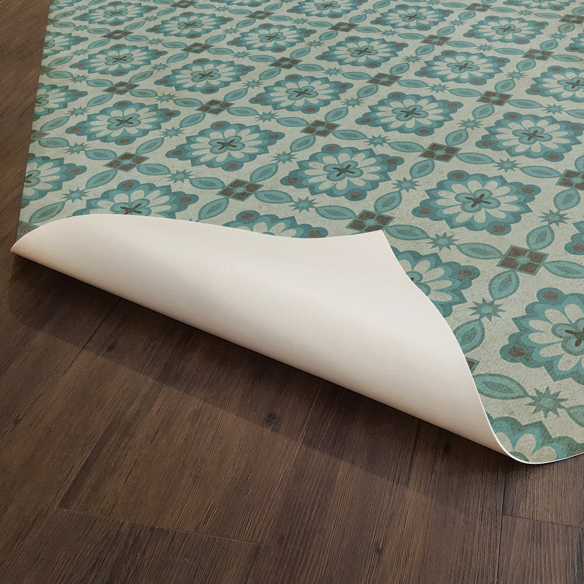 Vintage Vinyl Rug - Bookbinder - Purdie