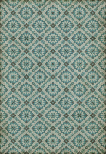 Vintage Vinyl Rug - Bookbinder - Purdie