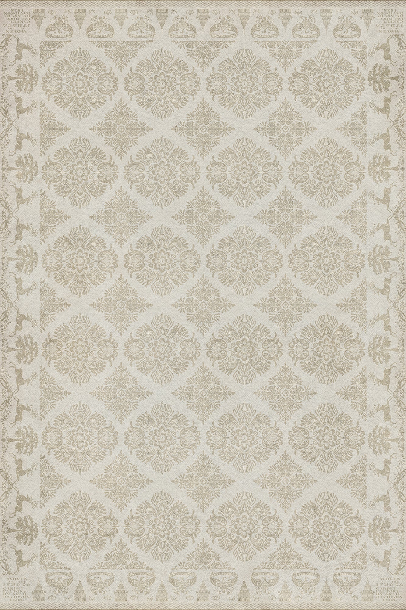 Vintage Vinyl Rug - Archibald - My Spectre Around Me