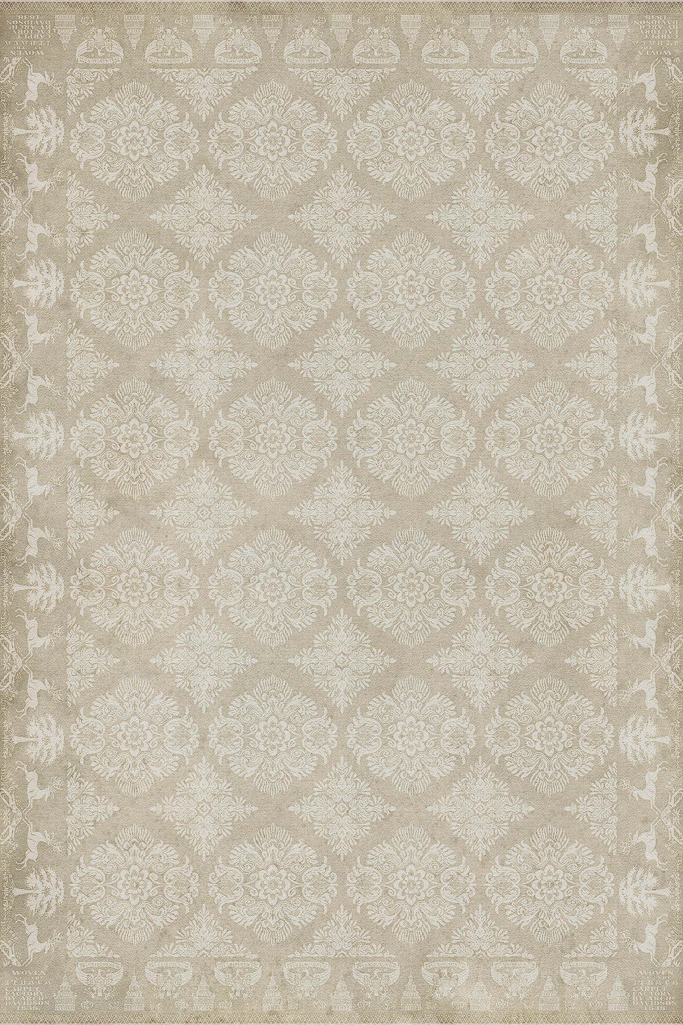 Vintage Vinyl Rug - Archibald - Several Questions Answered