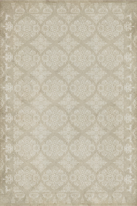 Vintage Vinyl Rug - Archibald - Several Questions Answered