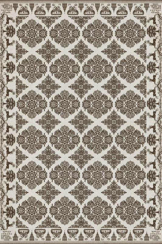 Vintage Vinyl Rug - Archibald - The Ancient Bard