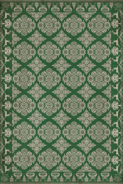 Vintage Vinyl Rug - Archibald - The Echoing Green