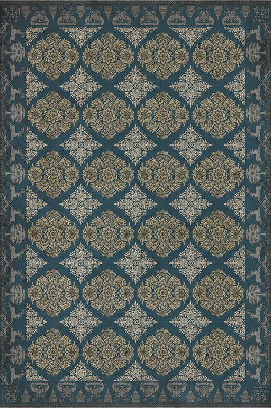 Vintage Vinyl Rug - Archibald - The Land of Dreams
