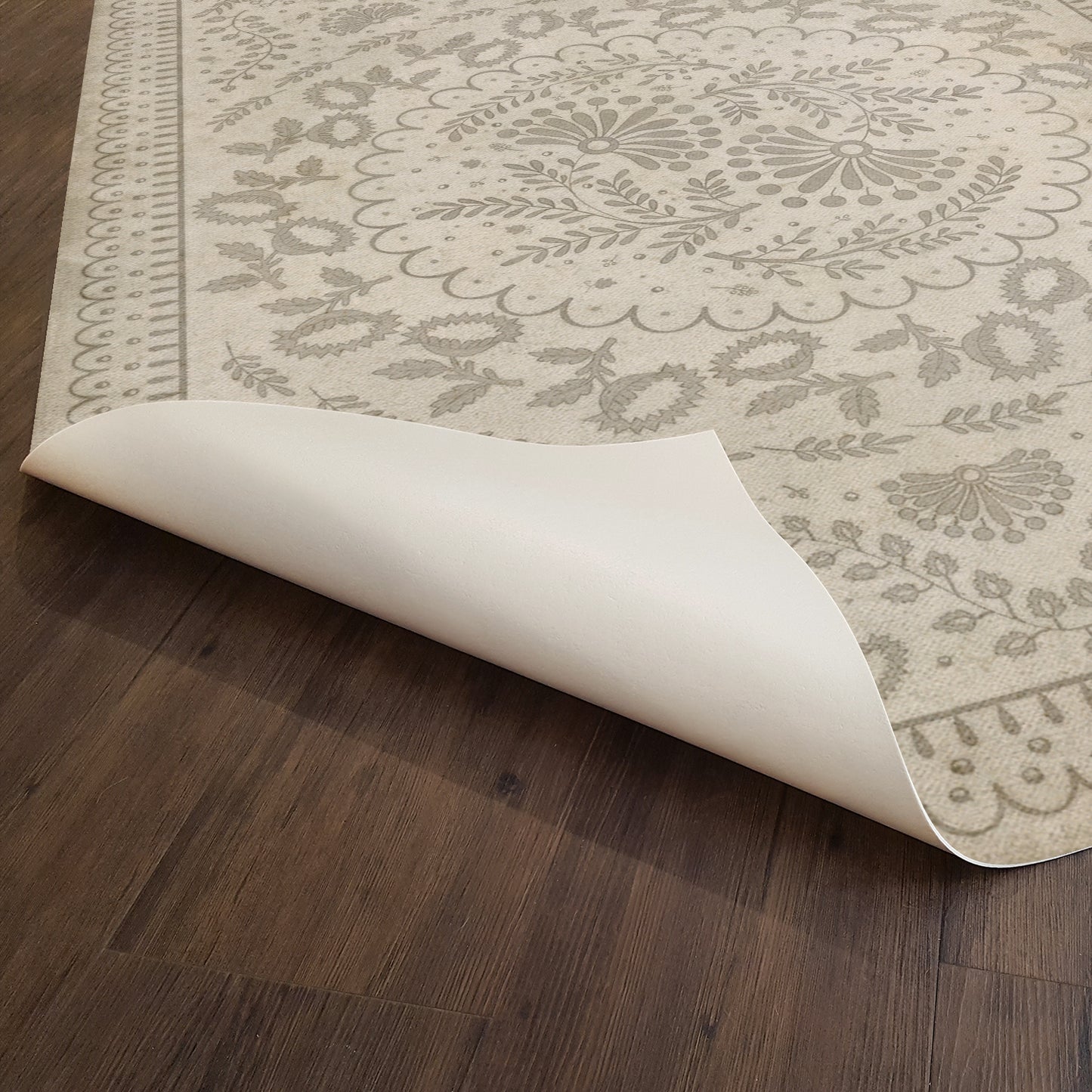 Vintage Vinyl Rug - Cozens - The Little Turtle Dove