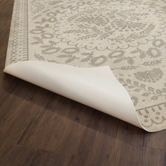 Vintage Vinyl Rug - Cozens - The Little Turtle Dove
