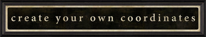 Framed Art - Create Your Own Coordinates