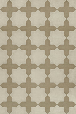 Vintage Vinyl Rug - Pattern 23 - Nazareth
