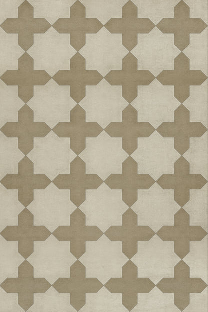Vintage Vinyl Rug - Pattern 23 - Nazareth