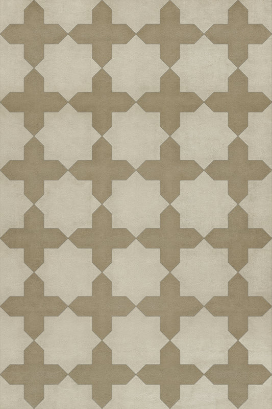 Vintage Vinyl Rug - Pattern 23 - Nazareth
