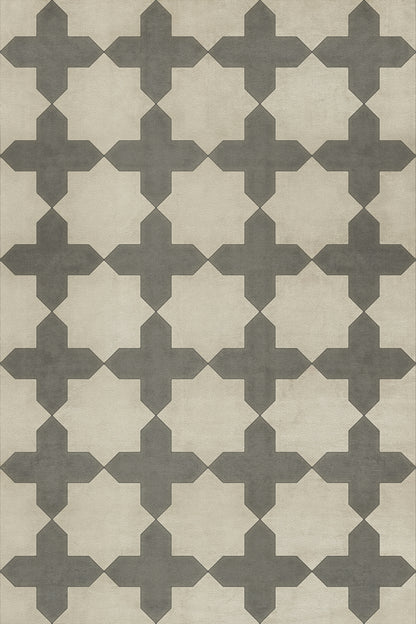 Vintage Vinyl Rug - Pattern 23 - Simple as Doves