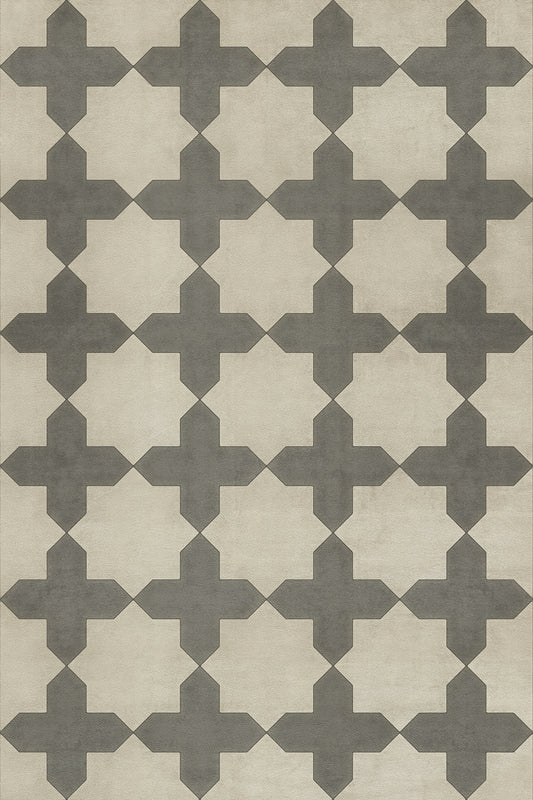 Vintage Vinyl Rug - Pattern 23 - Simple as Doves