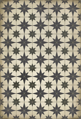 Vintage Vinyl Rug - Pattern 20 - Astraea