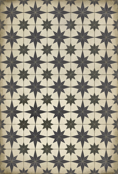 Vintage Vinyl Rug - Pattern 20 - Astraea