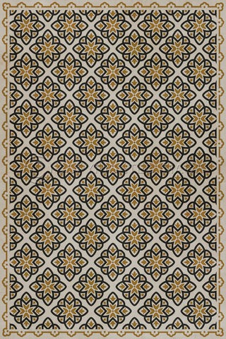 Vintage Vinyl Rug - Pattern 45 - Auratus