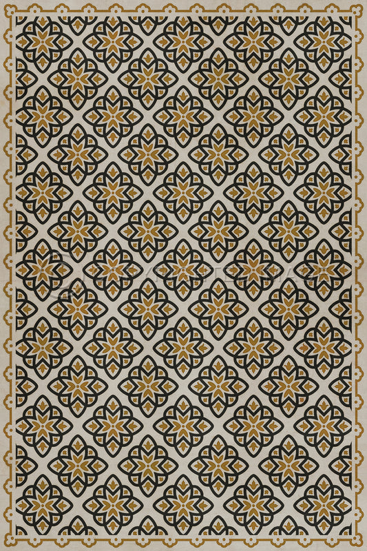Vintage Vinyl Rug - Pattern 45 - Auratus