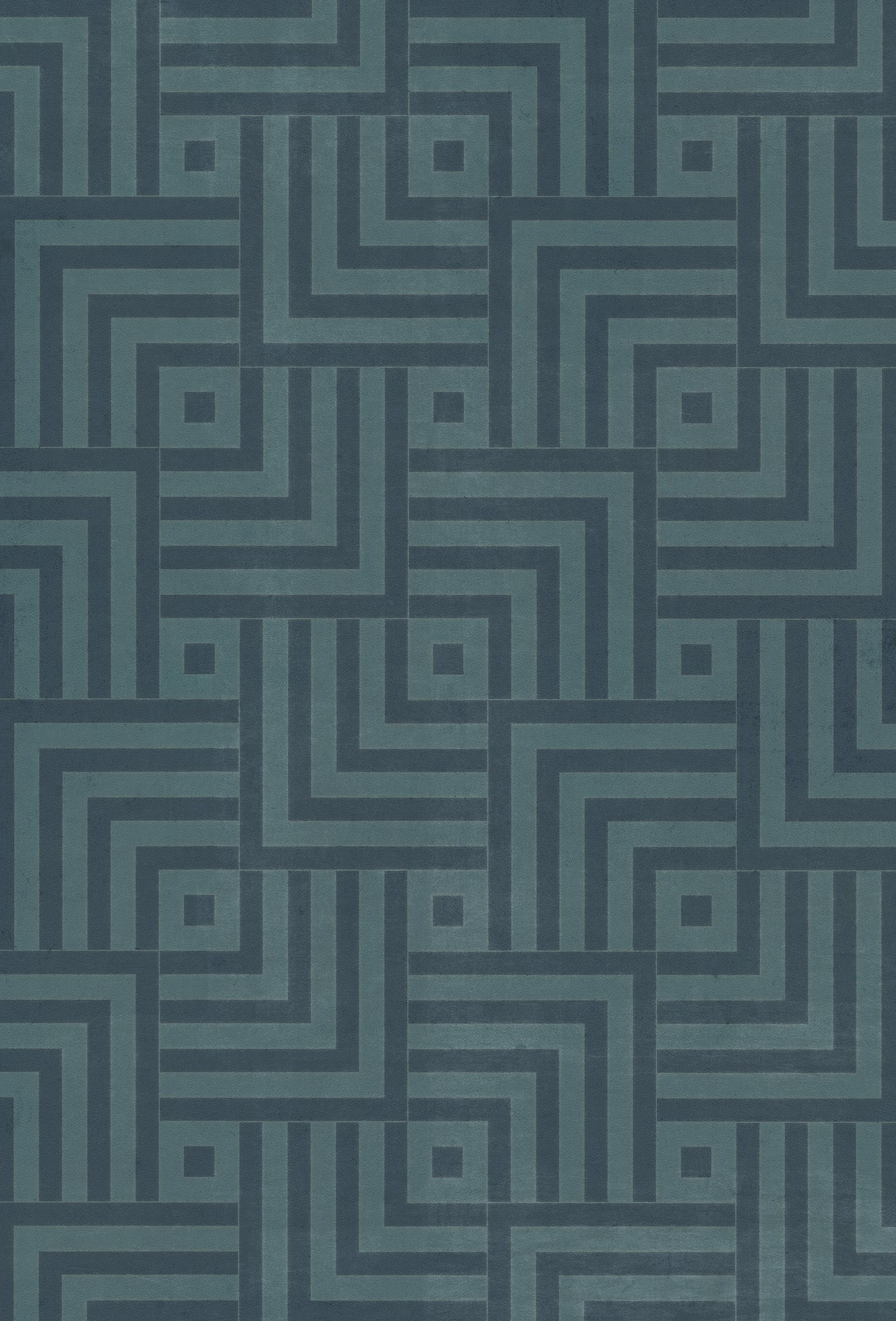 Vintage Vinyl Rug - Pattern 60 - Isoluminance
