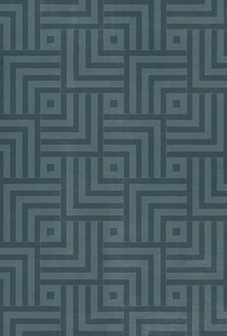 Vintage Vinyl Rug - Pattern 60 - Isoluminance