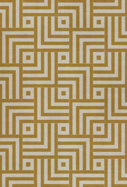 Vintage Vinyl Rug - Pattern 60 - Retroversion