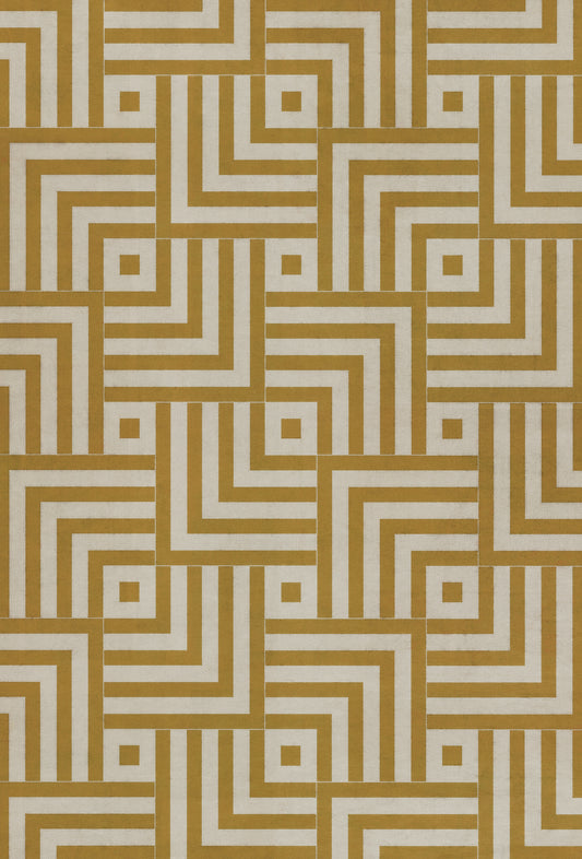 Vintage Vinyl Rug - Pattern 60 - Retroversion