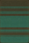 Organic Stripes Black and Teal