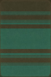 Organic Stripes Black and Teal