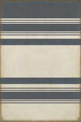 Organic Stripes Blue and White