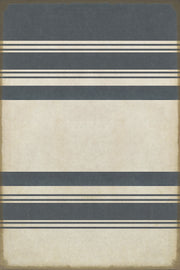 Organic Stripes Blue and White