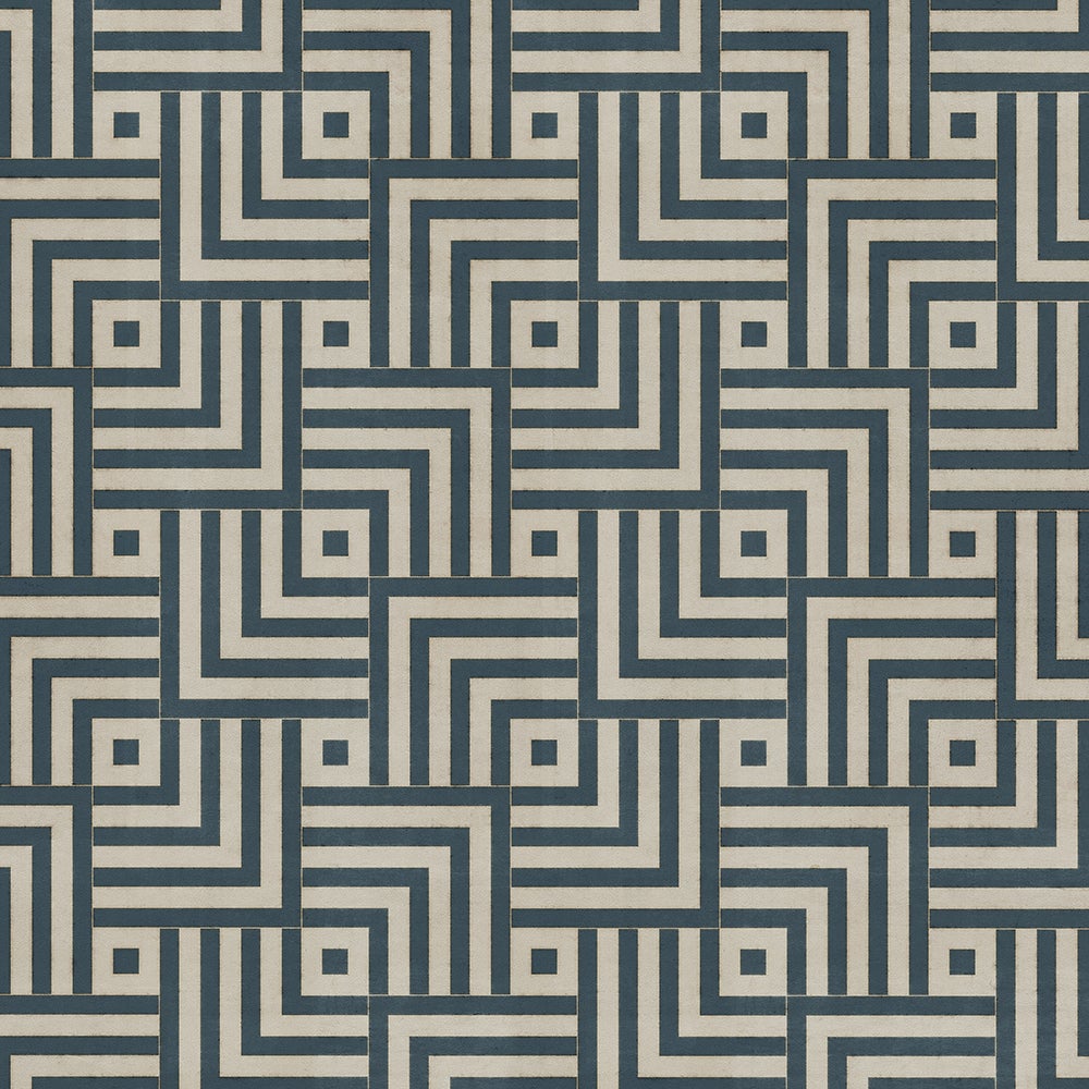 Vintage Vinyl Rug - Pattern 60 - Aftereffect