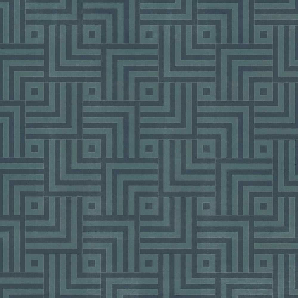 Vintage Vinyl Rug - Pattern 60 - Isoluminance