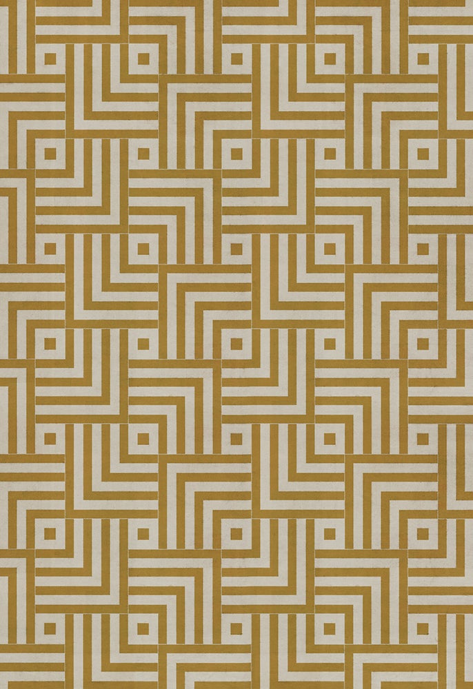 Vintage Vinyl Rug - Pattern 60 - Retroversion