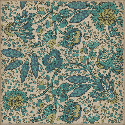 Vintage Vinyl Rug - Garden Gate - A Mountains Brow