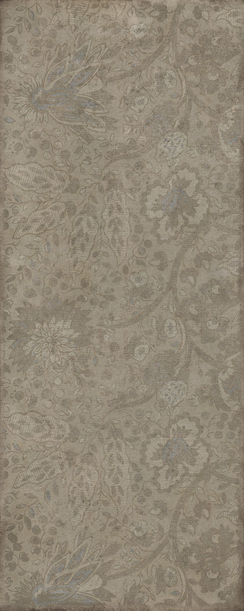 Vintage Vinyl Rug - Garden Gate - I robbed the Woods