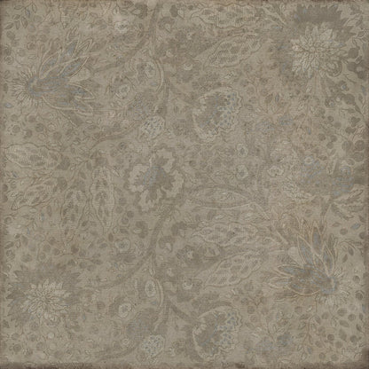 Vintage Vinyl Rug - Garden Gate - I robbed the Woods