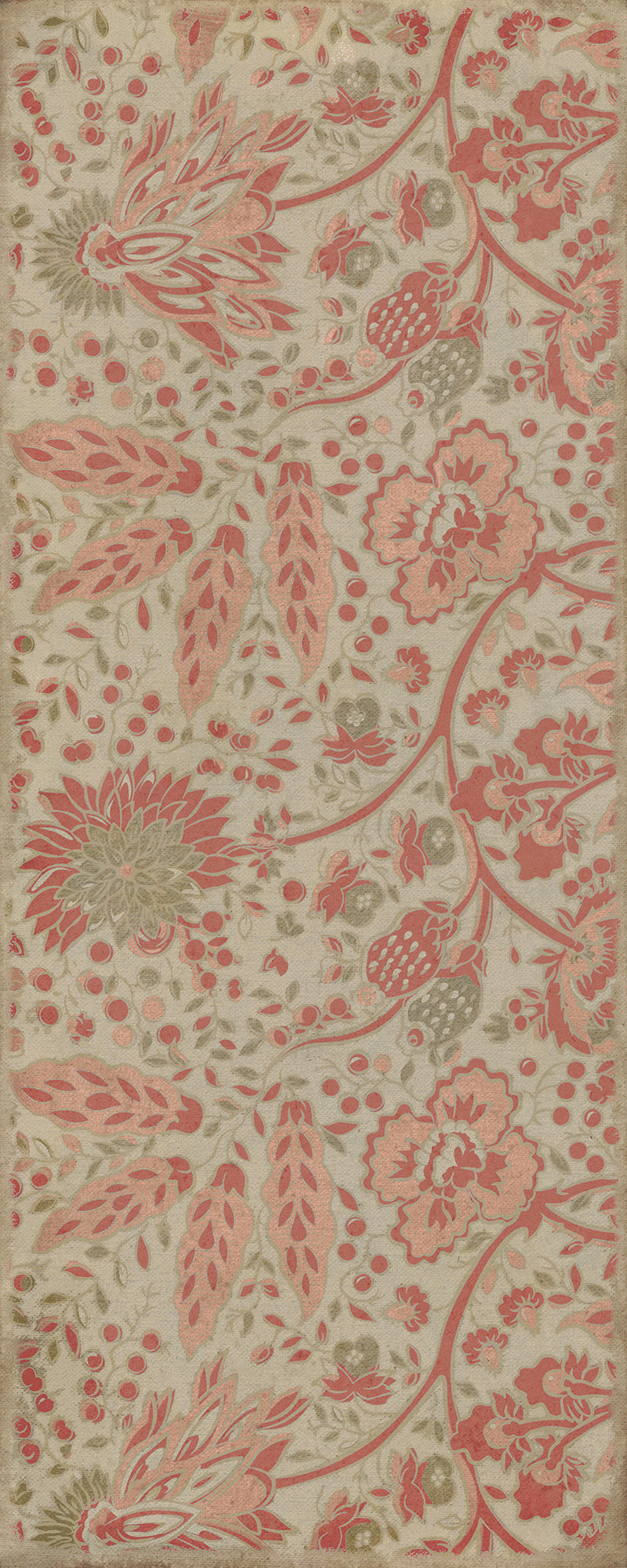 Vintage Vinyl Rug - Garden Gate - On Imagination