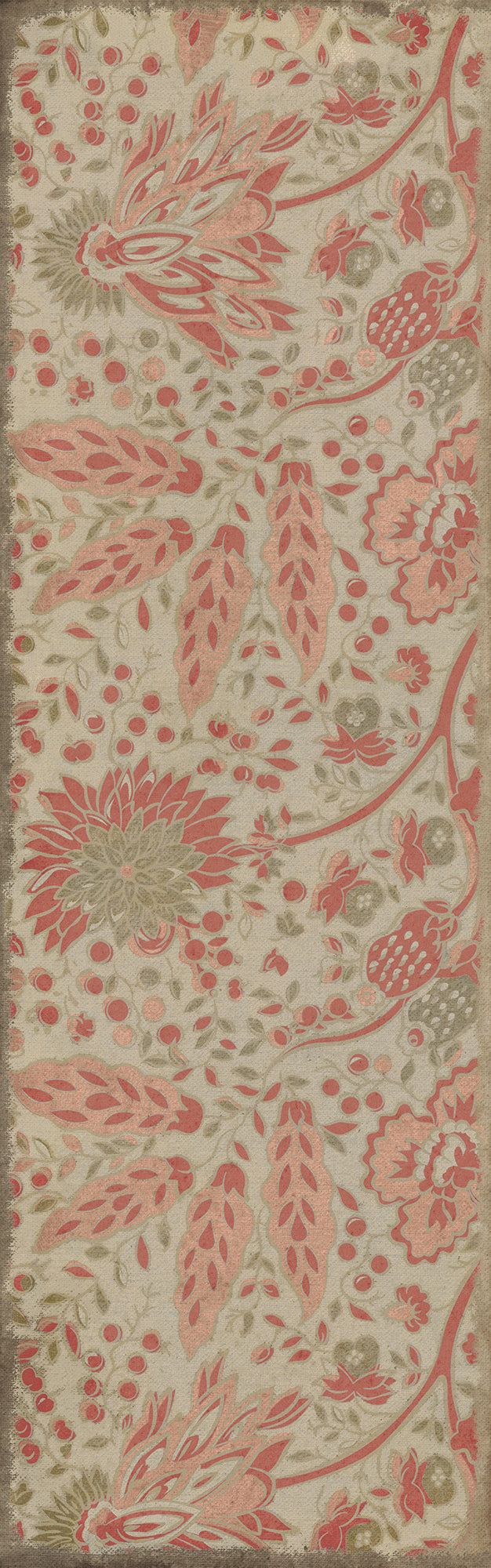 Vintage Vinyl Rug - Garden Gate - On Imagination