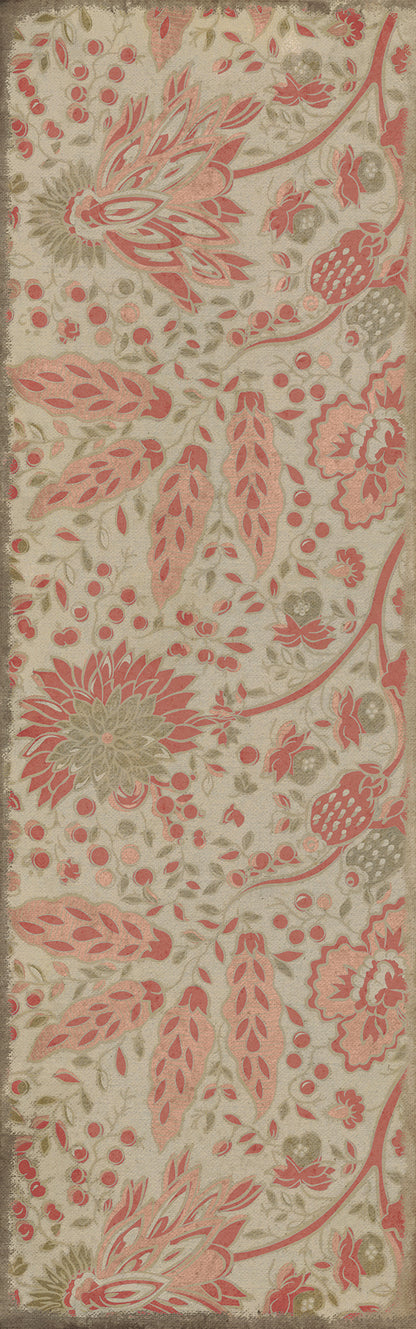 Vintage Vinyl Rug - Garden Gate - On Imagination