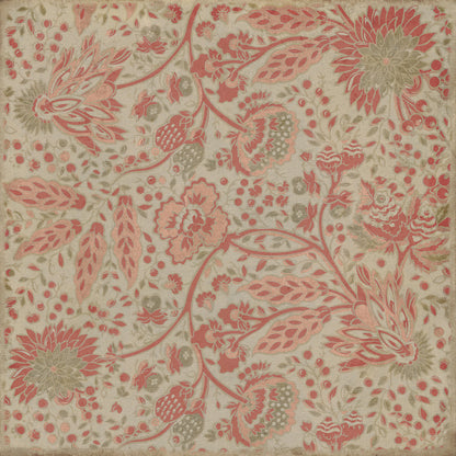 Vintage Vinyl Rug - Garden Gate - On Imagination