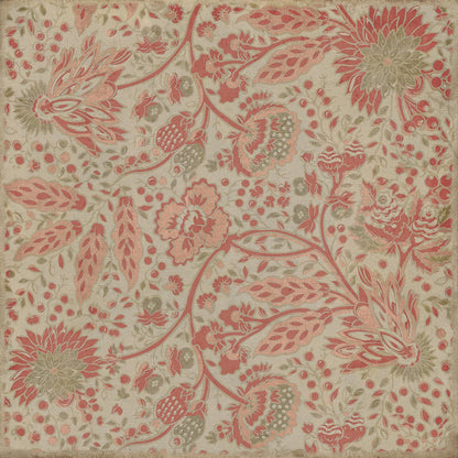 Vintage Vinyl Rug - Garden Gate - On Imagination