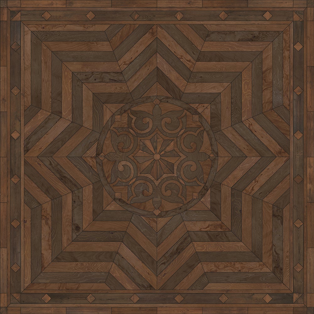 Vintage Vinyl Rug - Caledonian - In all the Details