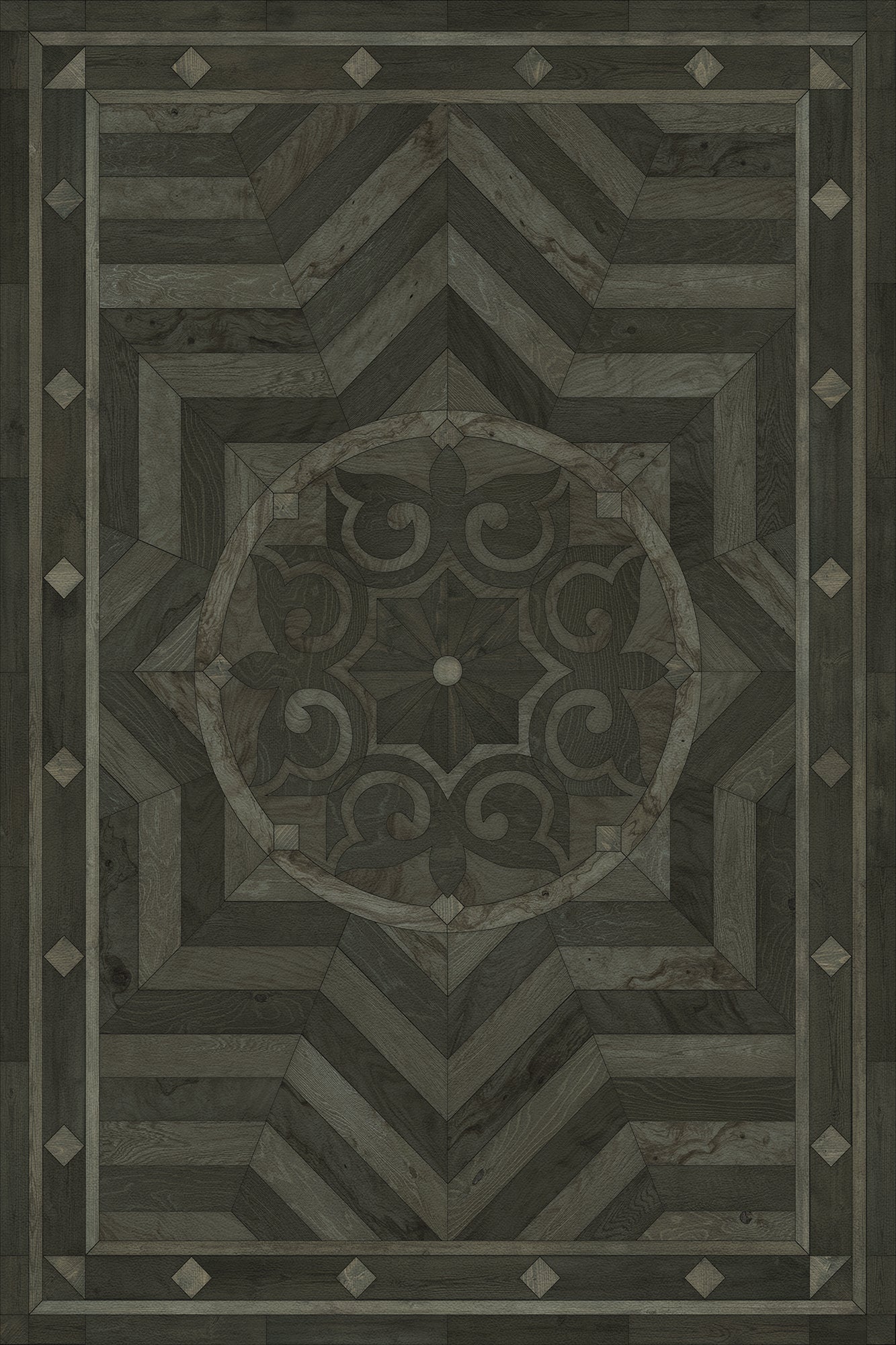 Vintage Vinyl Rug - Caledonian - What is Good and Strong