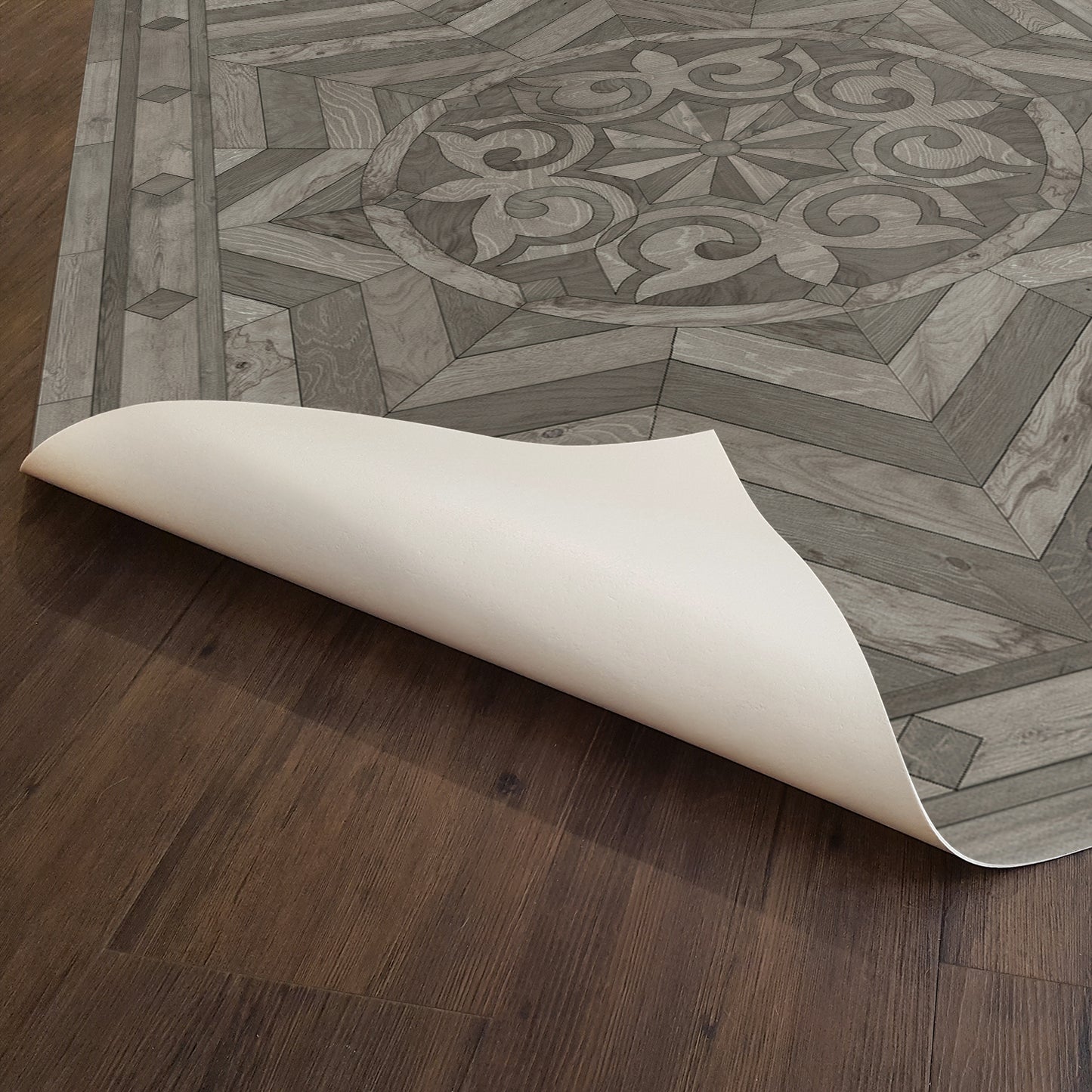 Vintage Vinyl Rug - Caledonian - Written on the Arched Sky