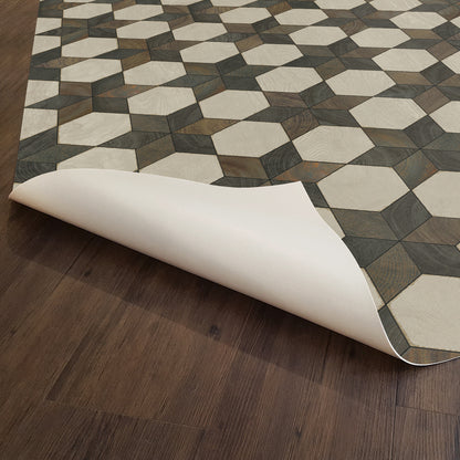 Vintage Vinyl Rug - Illuminated - Battlestar