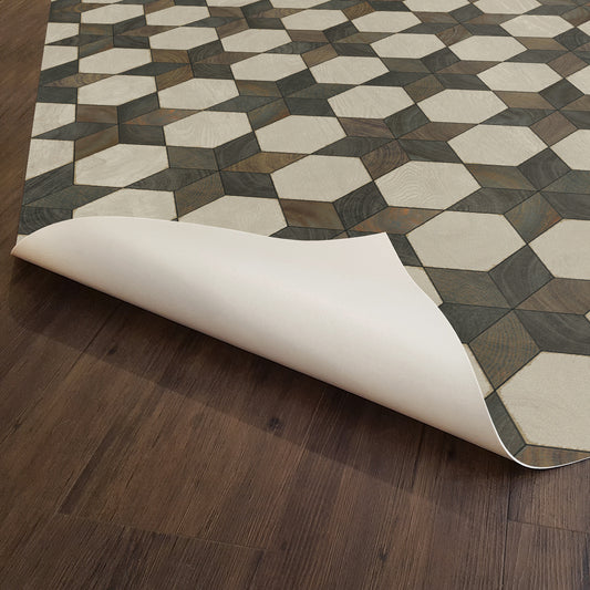 Vintage Vinyl Rug - Illuminated - Battlestar