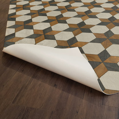 Vintage Vinyl Rug - Illuminated - Neutron Star