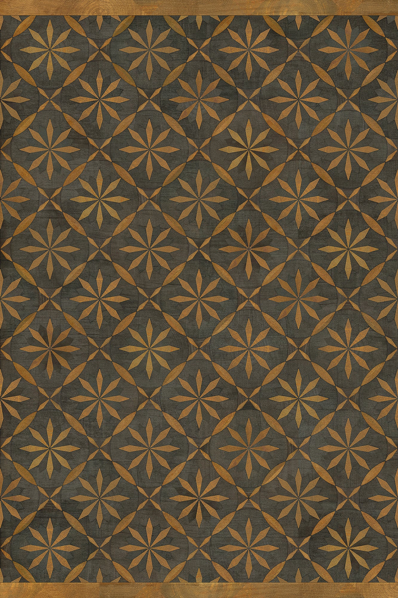 Vintage Vinyl Rug - Roycrofter - No Enemy but Himself