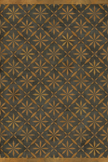 Vintage Vinyl Rug - Roycrofter - No Enemy but Himself