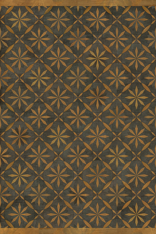 Vintage Vinyl Rug - Roycrofter - No Enemy but Himself