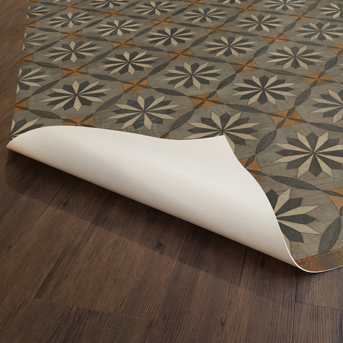 Vintage Vinyl Rug - Roycrofter - The Intellectual Life